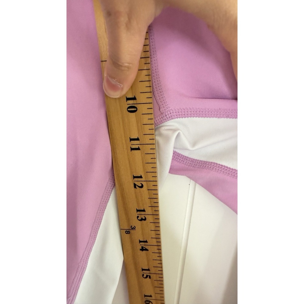 WILO the Label Pink and White Leggings  Colorblock Size S - Picture 7 of 10